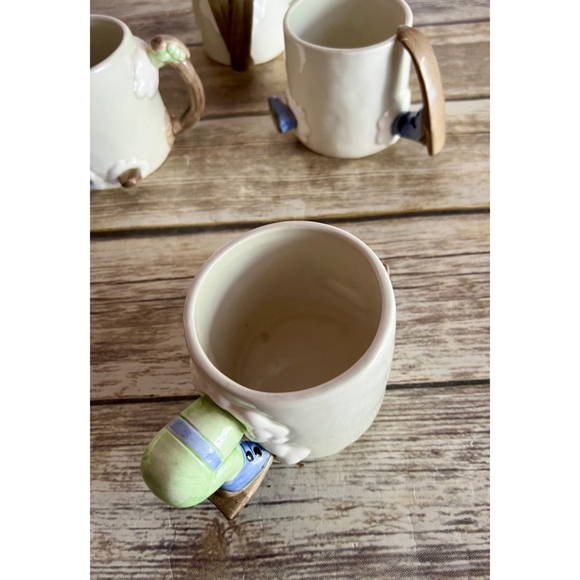 4-FITZ & FLOYD SKI MUGS - Picture 3 of 14